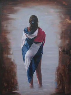 "Probability" "Probabilidad" oil Cuban Artist  New Life Freedom  Escape