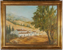 Andres Sepulveda – Ölgemälde, Arroyo de Los Angeles, Mitte des 20. Jahrhunderts