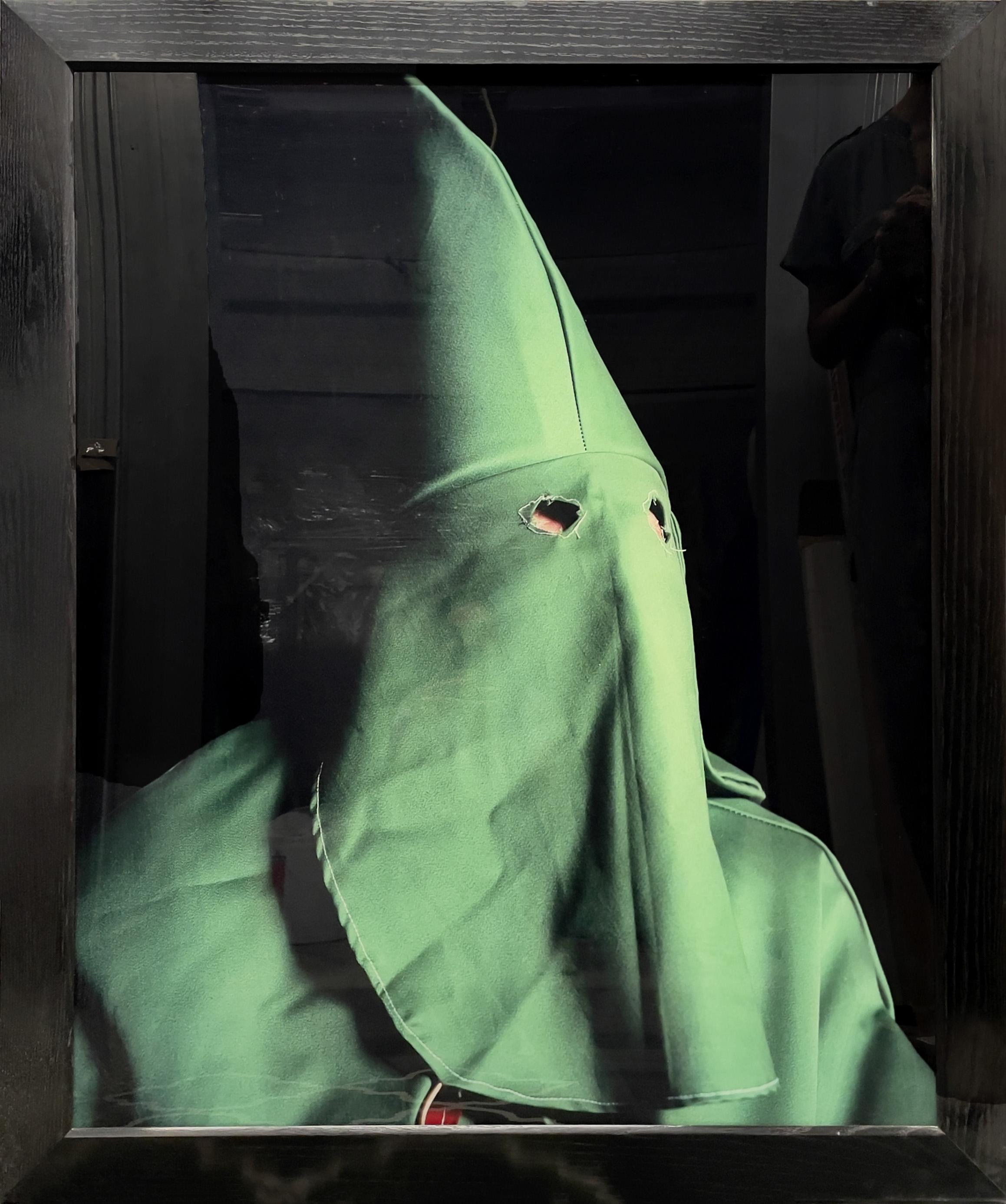 Andres Serrano Color Photograph - Klansman (Imperial Wizard)