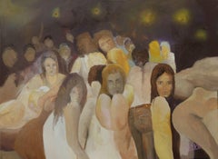 4520 At the disco, Painting, Oil on Canvas