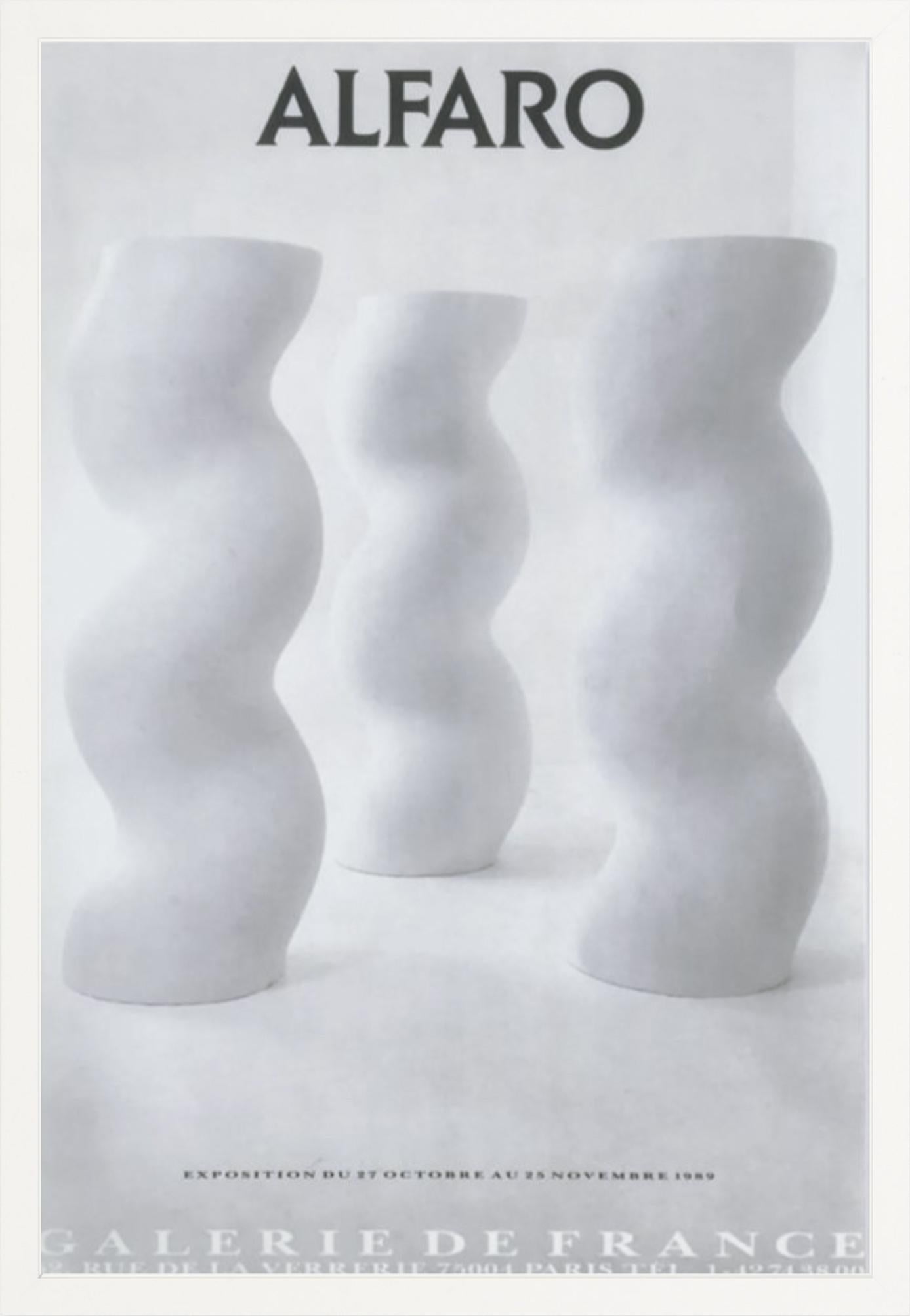 Andreu Alfaro, 1989 Galerie De France Museum Exhibition Poster 2