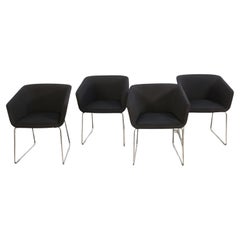 Andreu World Nanda Comfort Chair by Lievore Altherr Molina, Set of Four