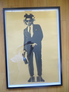 Basquiat Portrait Limited-edition prints 39/40 After Knowledge Bennett.