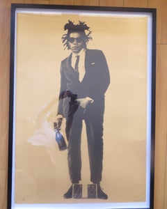 Basquiat Portrait Limited-edition prints 39/40 After Knowledge Bennett.