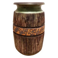 Andrew Bergloff '1929-2015' Signed Ceramic Vase