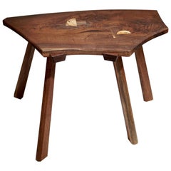 Andrew Brant "Animal" Studio Stool in Walnut and Maple, 2020, US