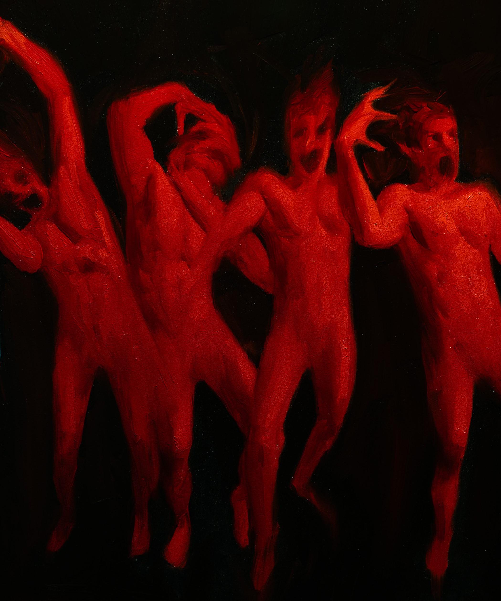 „Transformation“ (2024) von Andrew Cadima, Originales Ölporträtgemälde im Angebot 2