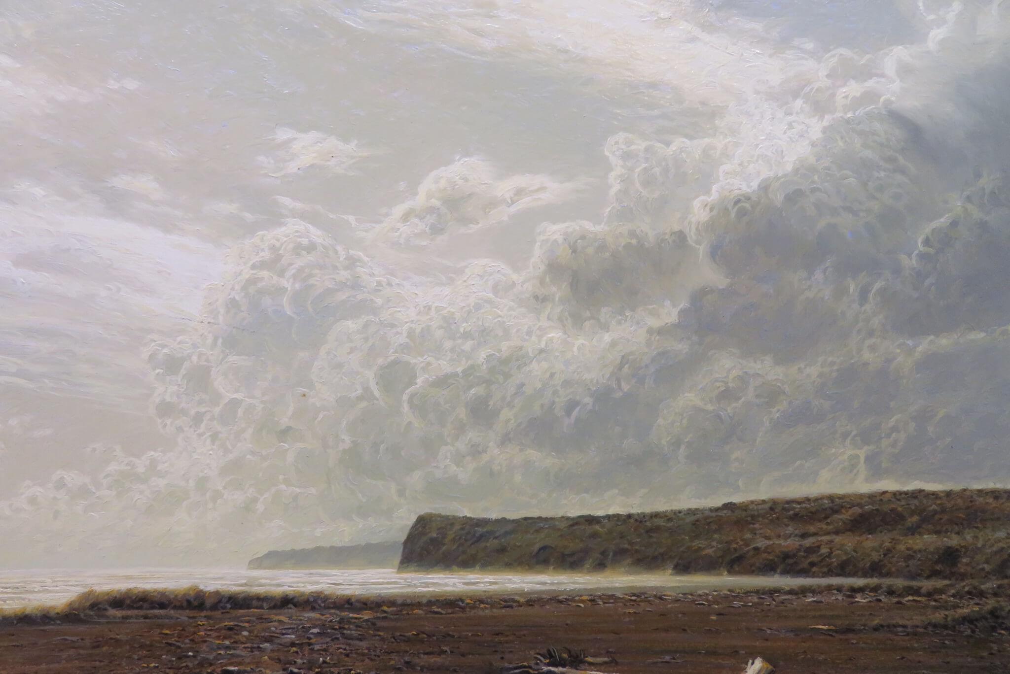Andrew Coates (1955-) ORIGINAL RARE Realist Oil Painting NEW ZEALAND COAST 5