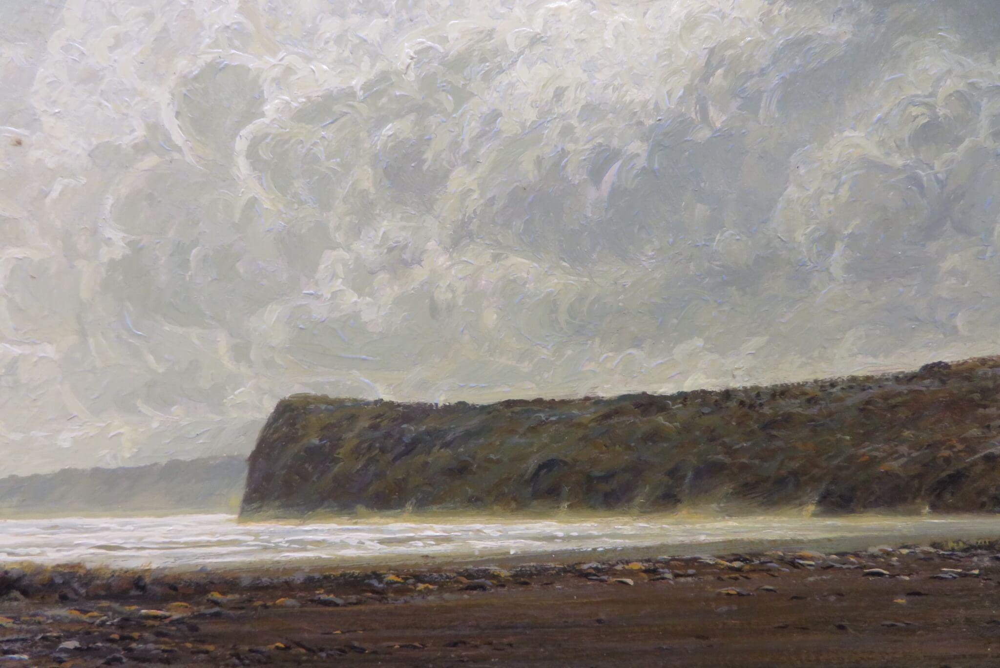 Andrew Coates (1955-) ORIGINAL RARE Realist Oil Painting NEW ZEALAND COAST 6
