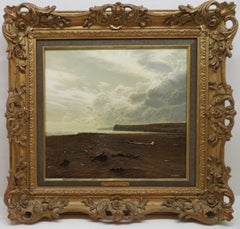 Andrew Coates (1955-) ORIGINAL RARE Realist Oil Painting NEW ZEALAND COAST