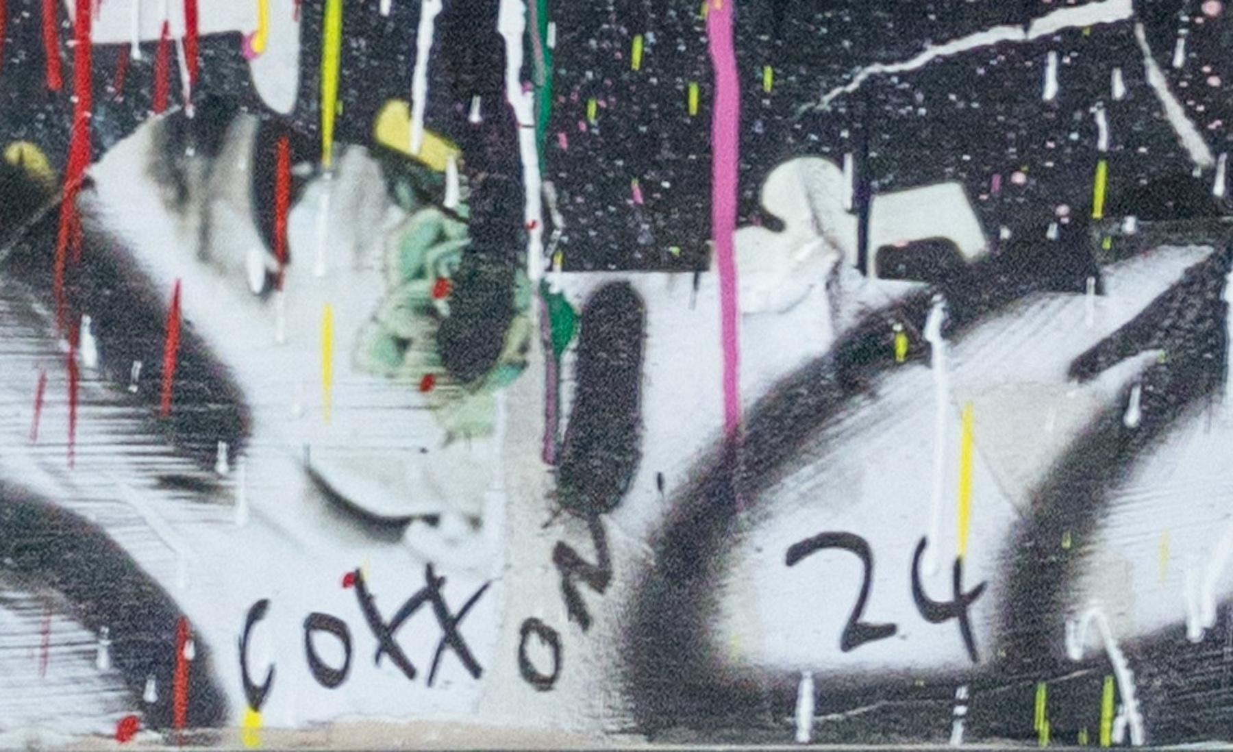 Originario del nord di Londra, Cotton ha ricevuto la sua educazione artistica presso la prestigiosa Central St. Martin School of Art di Holborn, Londra. Essendo un adolescente nel nord di Londra durante il boom dei graffiti, Cotton è stato