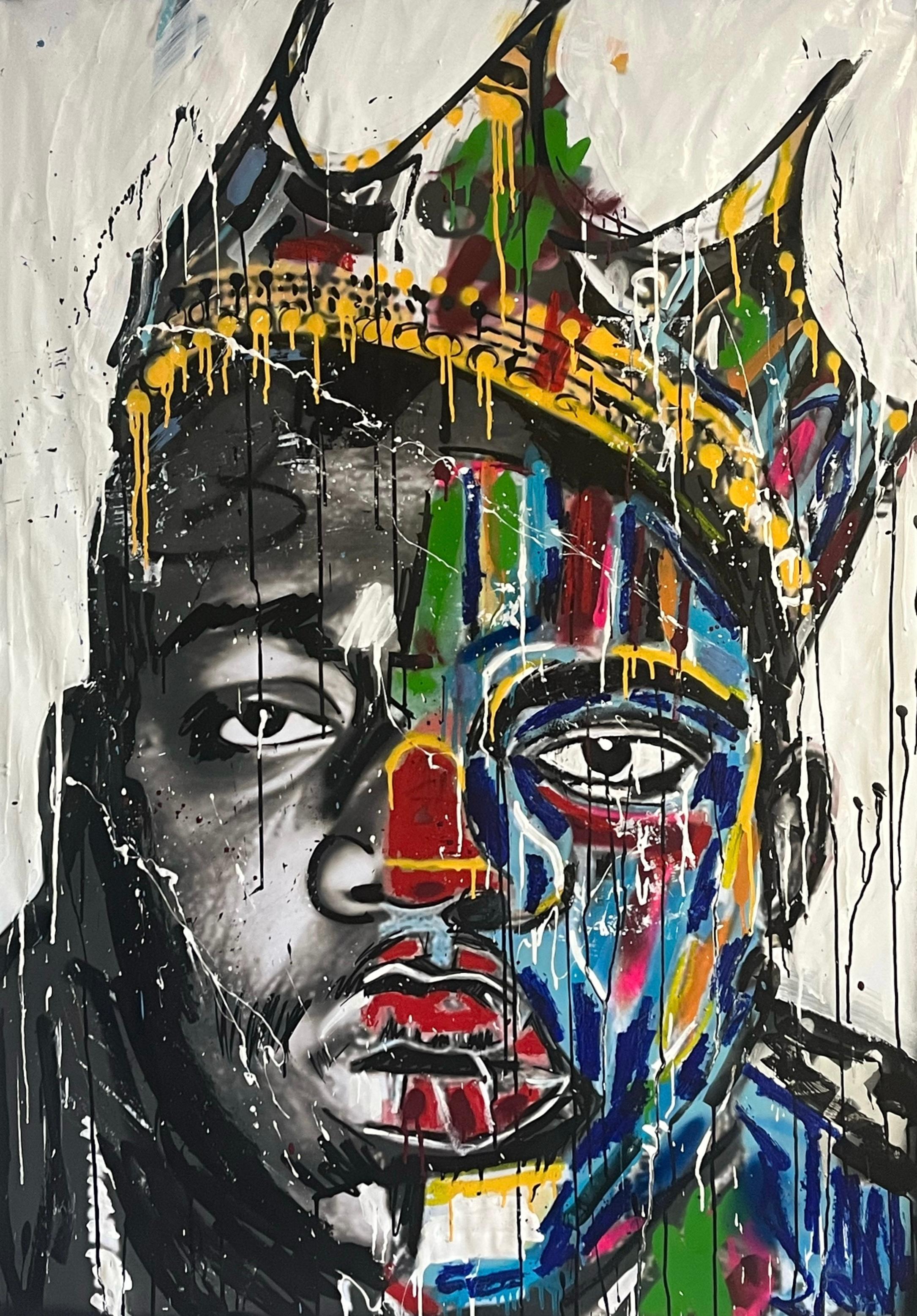 Berühmt-berüchtigt – Painting von Andrew Cotton