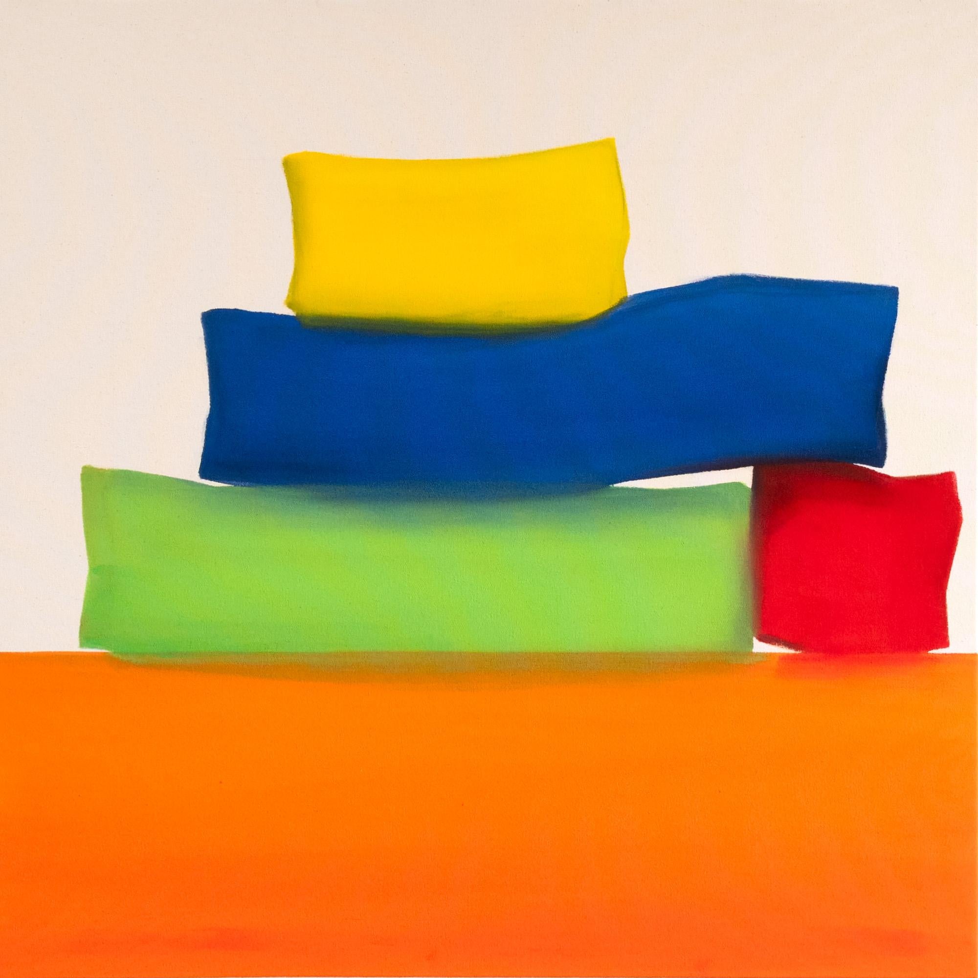 Andrew Faris Figurative Painting – Something In The Way (Again)