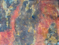 Borderland II, Contemporary Encaustic Abstract Painting