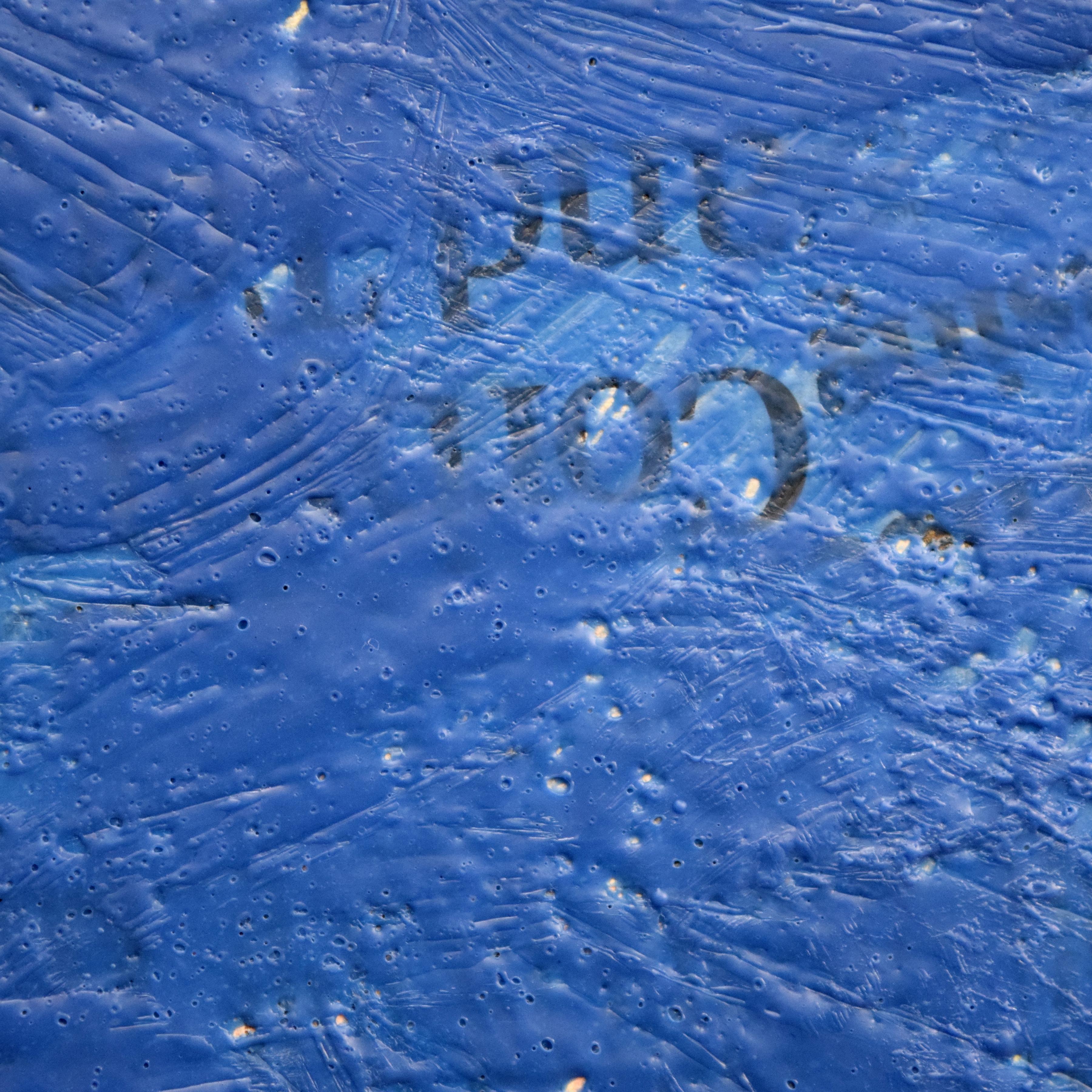 D'après Jasper Johns
Collage et cire encaustique sur carton