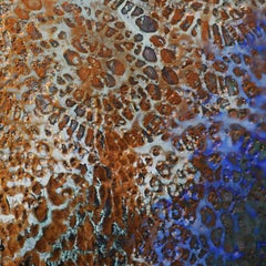 Derrière le ciel :  Peinture abstraite contemporaine à la cire encaustique