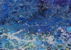 Cors Caron. 4 Panelled Contemporary Landscape Painting
