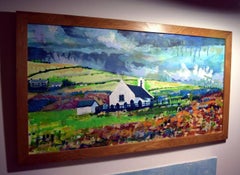 Eglwys y Grog, Mwnt: Contemporary British Landscape Oil Painting