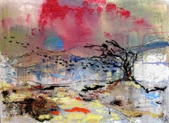 Nuovo Aberteifi: Pittura ad olio di paesaggi contemporanei di Andrew Francis