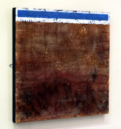 Sky Box.  Pittura astratta contemporanea ad encausto