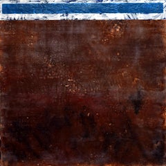 Sky Box.  Pittura astratta contemporanea ad encausto