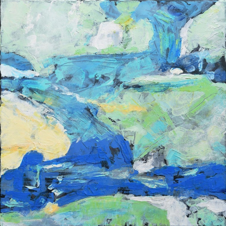 Andrew Francis Weight Of Air Ii Contemporary Encaustic Painting