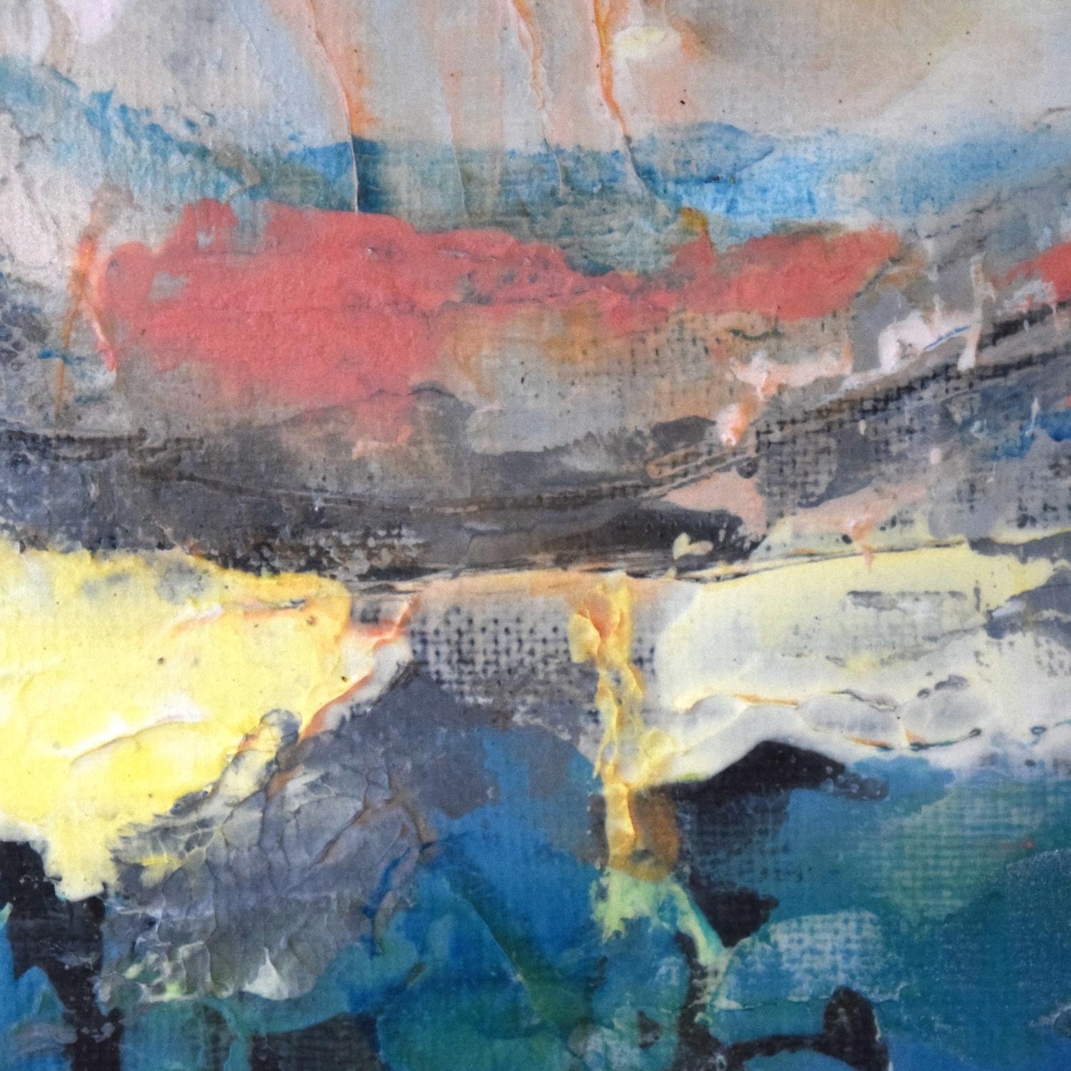Peso dell'aria III,  Pittura ad olio astratta contemporanea - Painting di Andrew Francis
