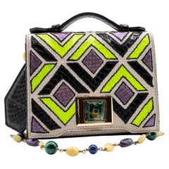 Andrew GN Multicolored Semi-precious Stones Bag F/W 2015