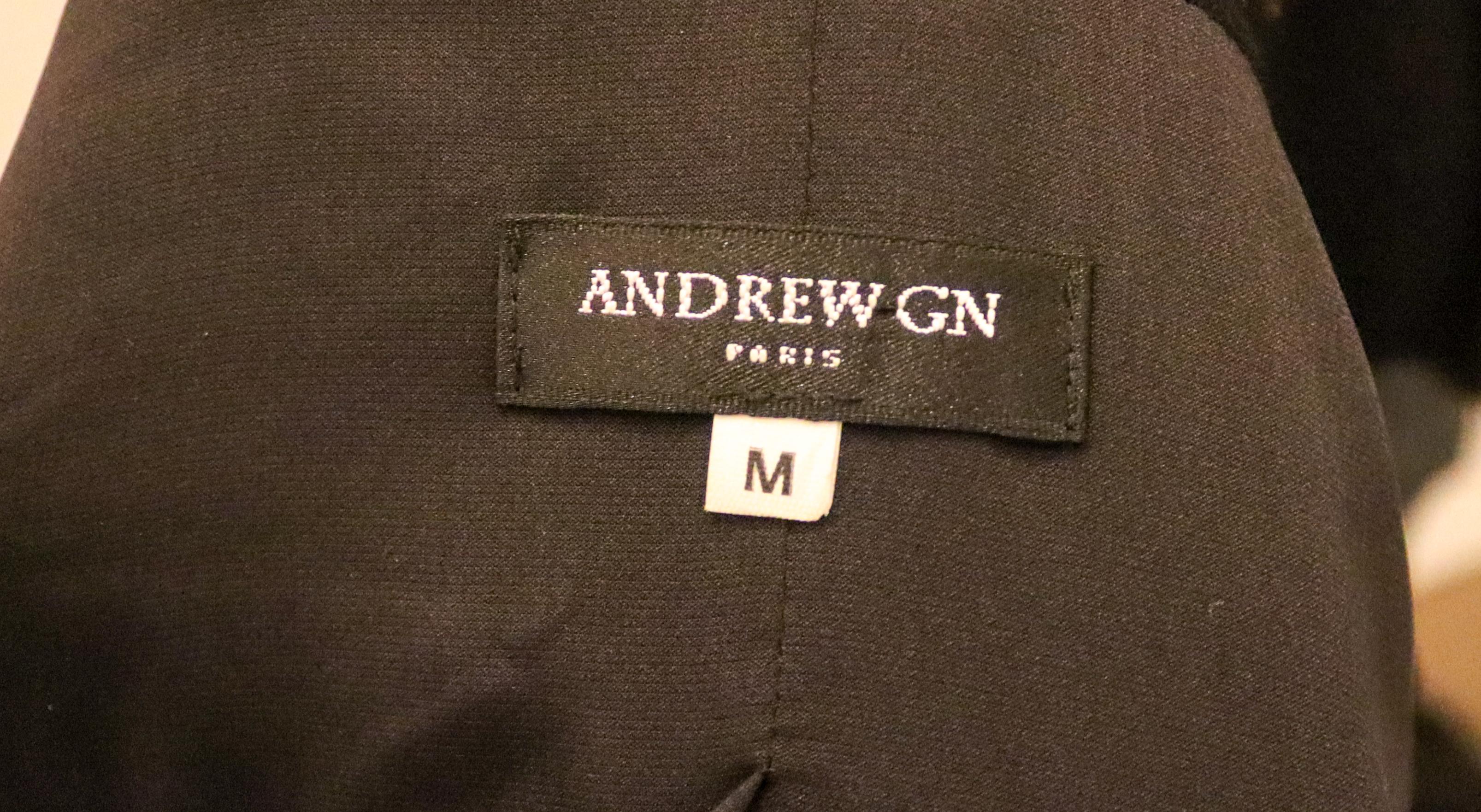 Women's Andrew GN Paris Embroidered Wool Jacket For Sale