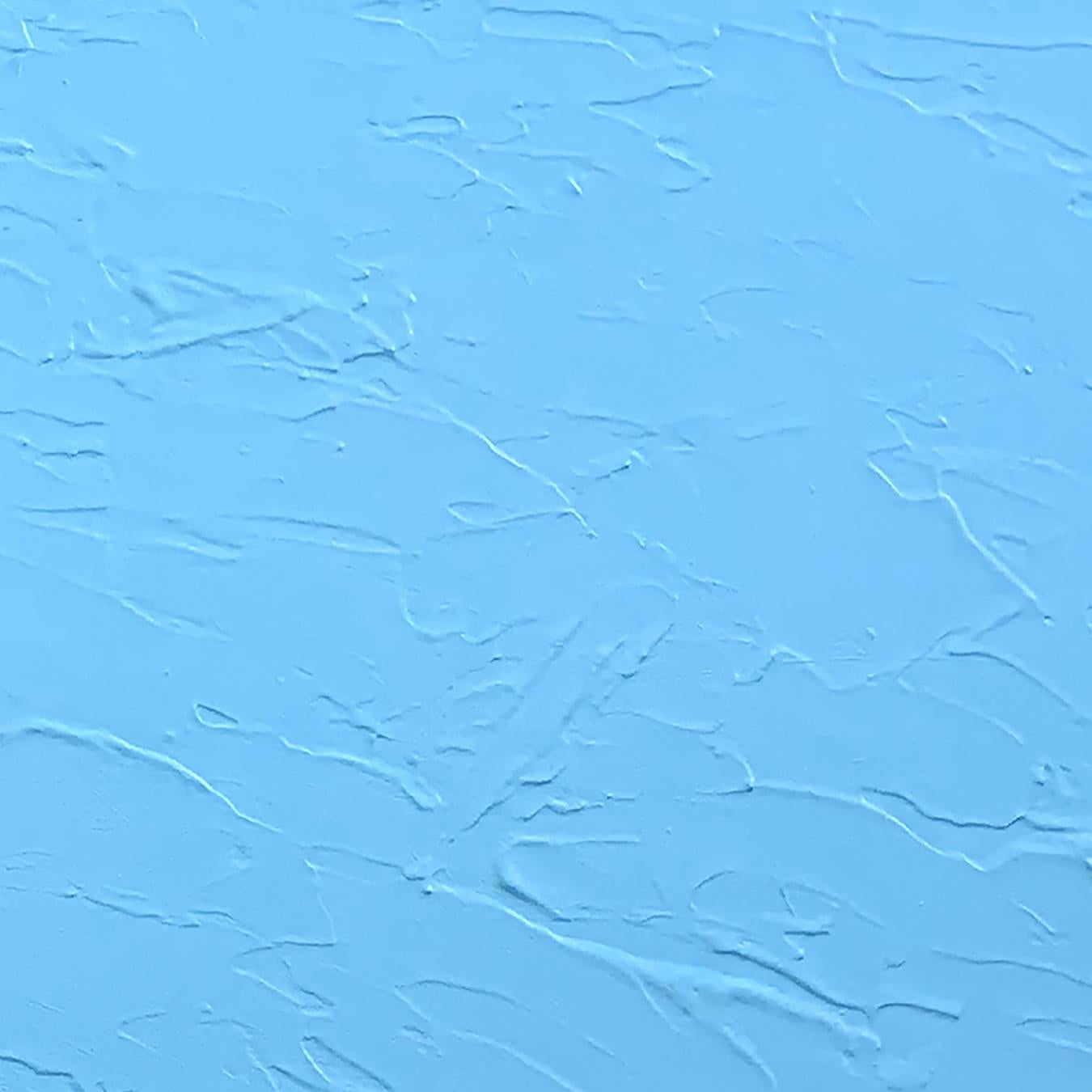 « Colored Floater » - Peinture acrylique originale représentant une figure masculine 3