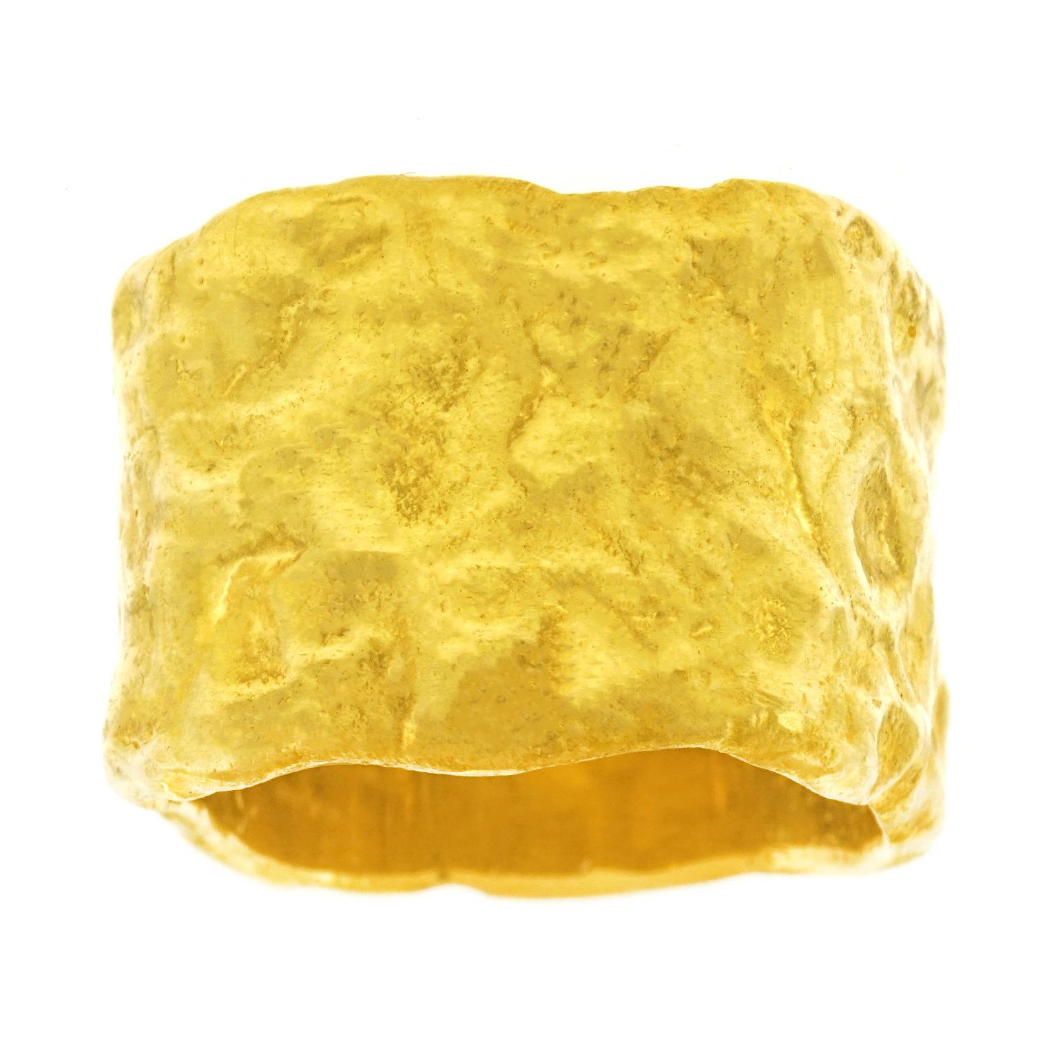 Andrew Grima Abstract Gold Ring