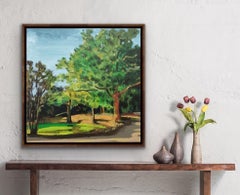 New Forest Pool, Andrew Halliday, Contemporary painting, Landscape painting