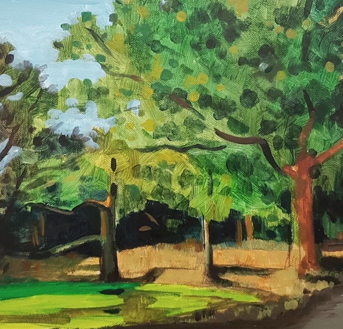 New Forest Pool di Andrew Andrews [2021]
originale e firmato a mano dall'artista 
Acrilico su tela
Dimensioni dell'immagine: H. 40 cm x L. 40 cm
Dimensioni complete dell'opera senza cornice: H. H. 40 cm x L. 40 cm x P. 1 cm.
Dimensioni della