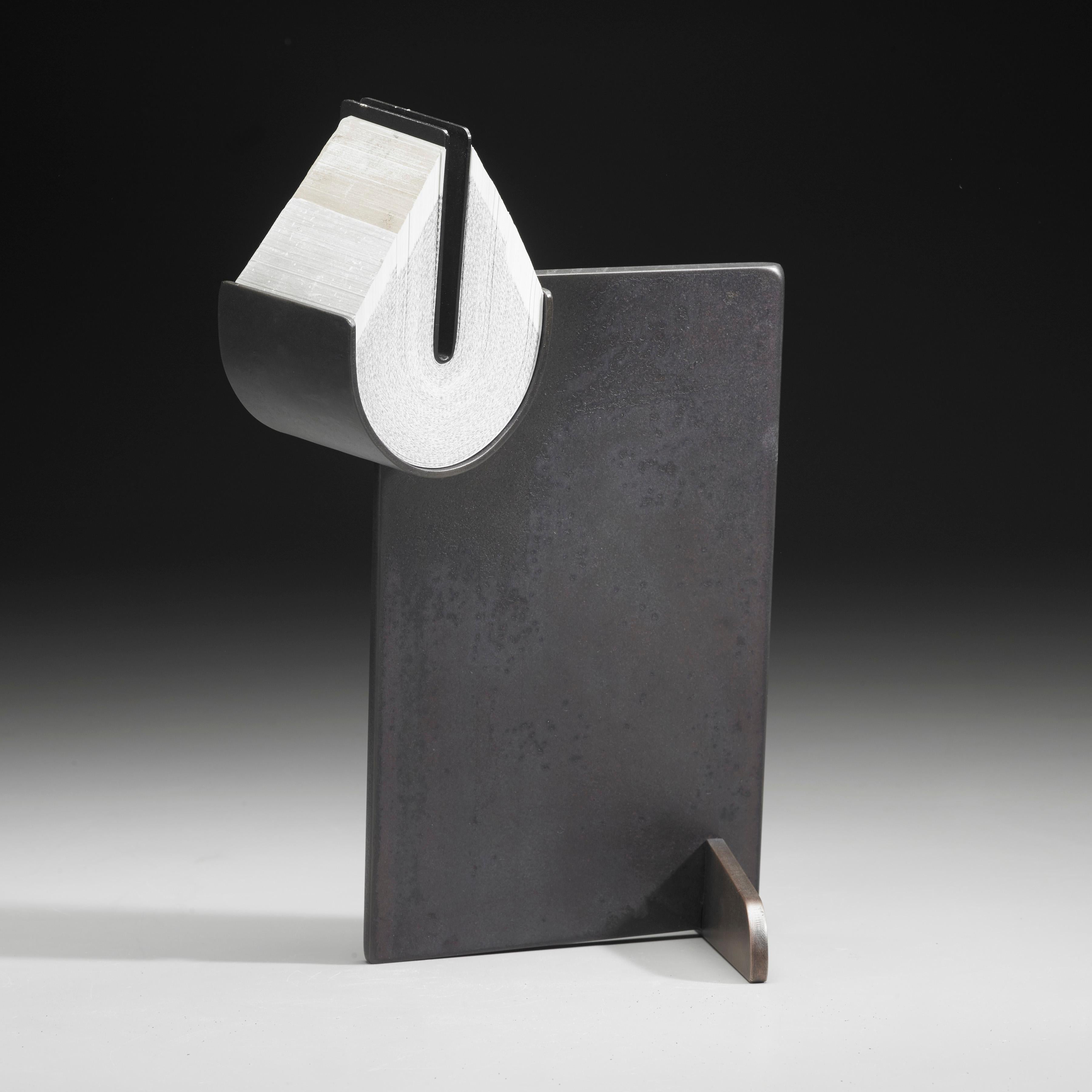 Barsch (Schwarz), Abstract Sculpture, von Andrew Hayes
