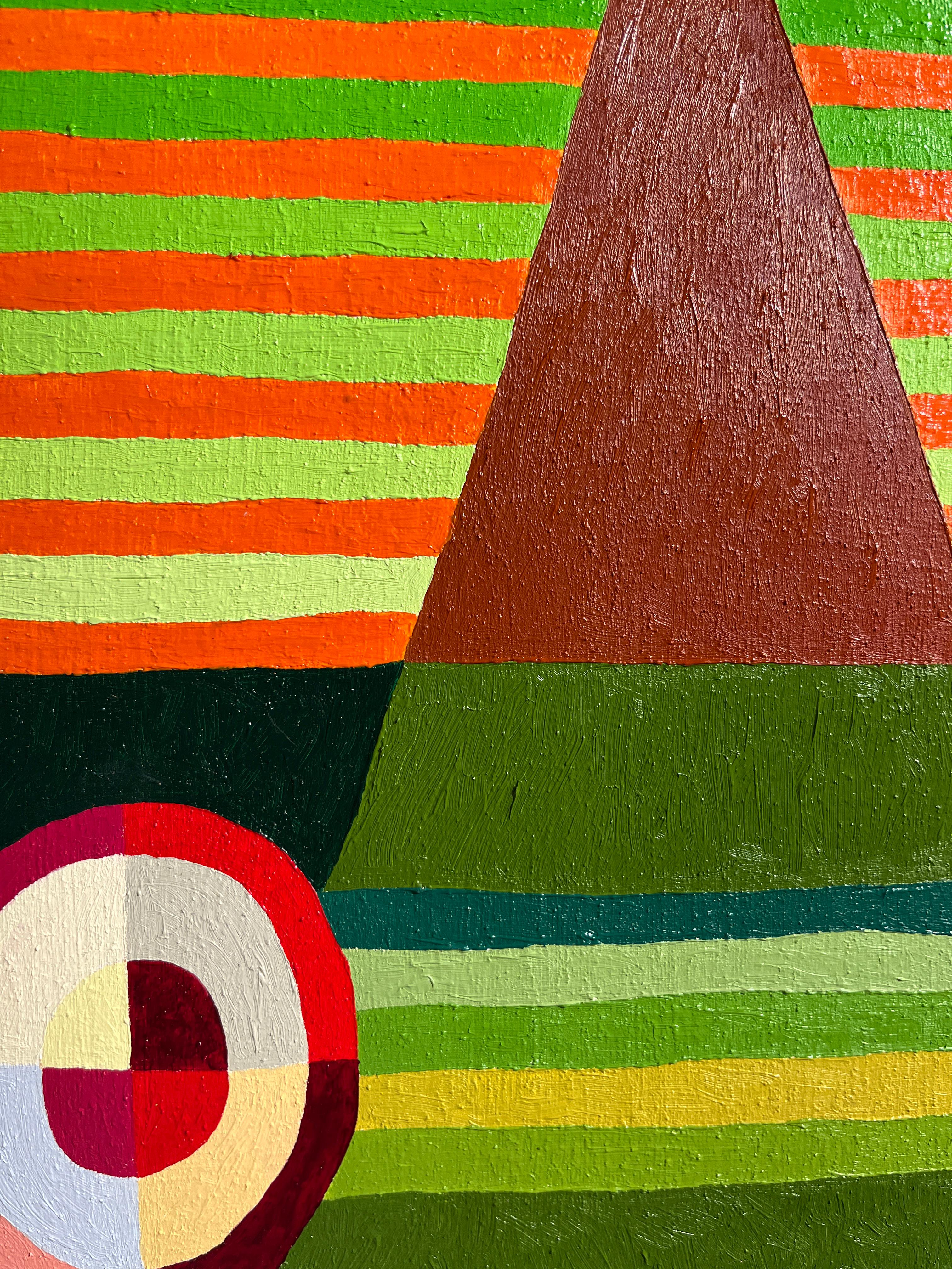 About the Artist: 

Andrew Hildenbrand is a New York based painter who received his BFA in painting from the Pratt Institute in 2023. Thinking of his paintings as objects he builds up texture and form, taking cues from each previous mark. Influenced