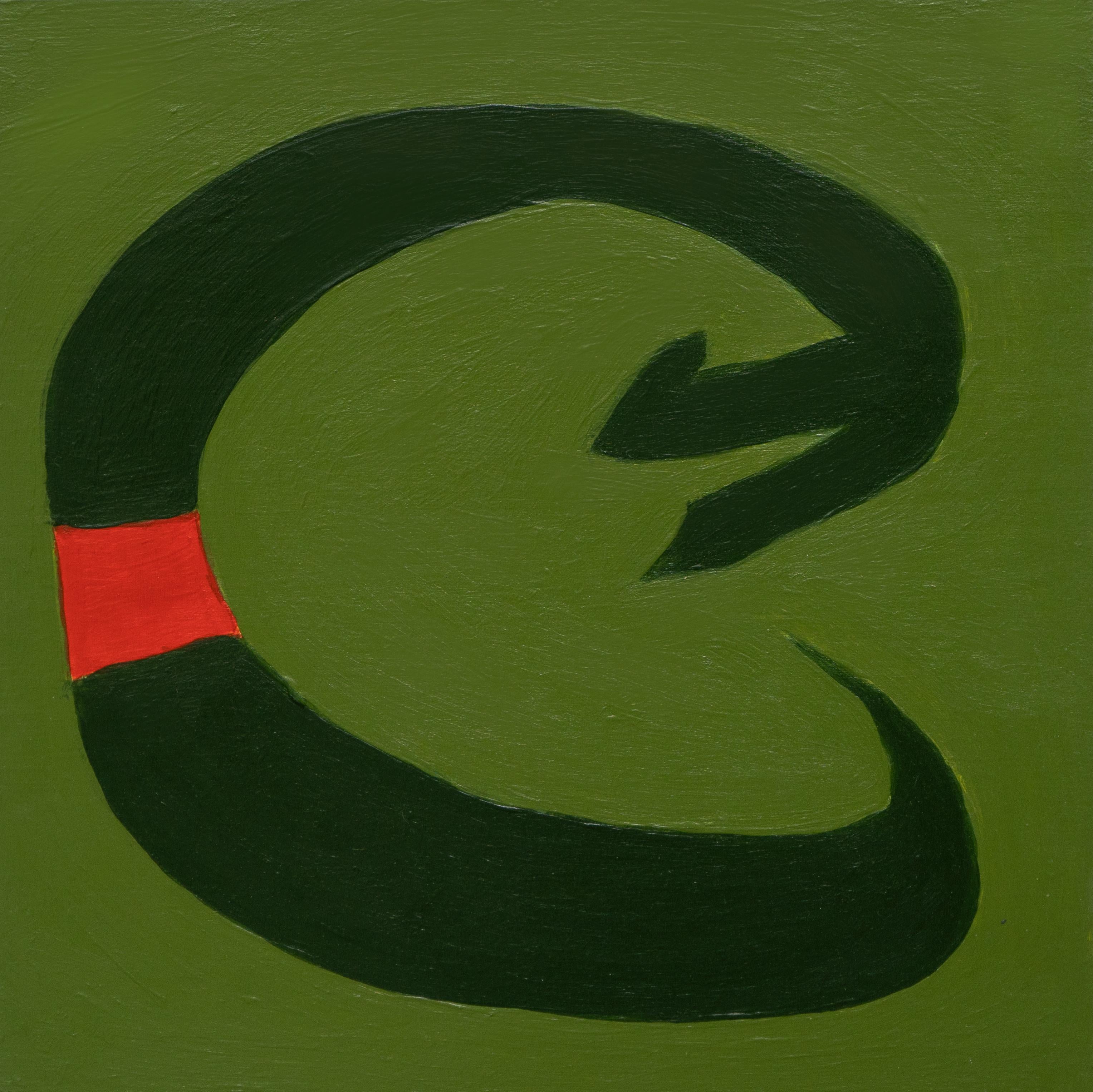 Andrew Hildenbrand Animal Painting - Snake