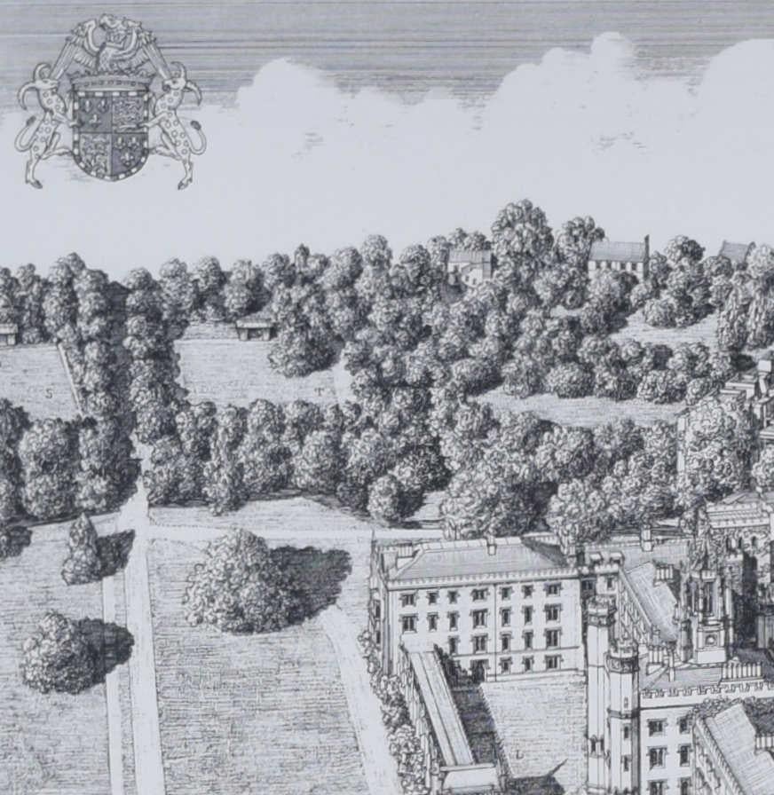 St John's College, Cambridge, Gravur von Andrew Ingamells im Angebot 4