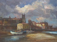 ANDREW KING ROI (1956-) British impressionist 20thC OIL PAINTING Cromer Norfolk