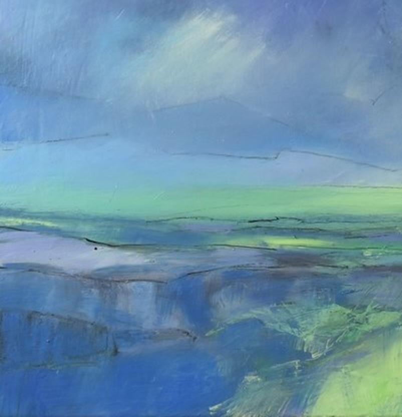 Promesse de lumière - Painting de Andrew Kinmont