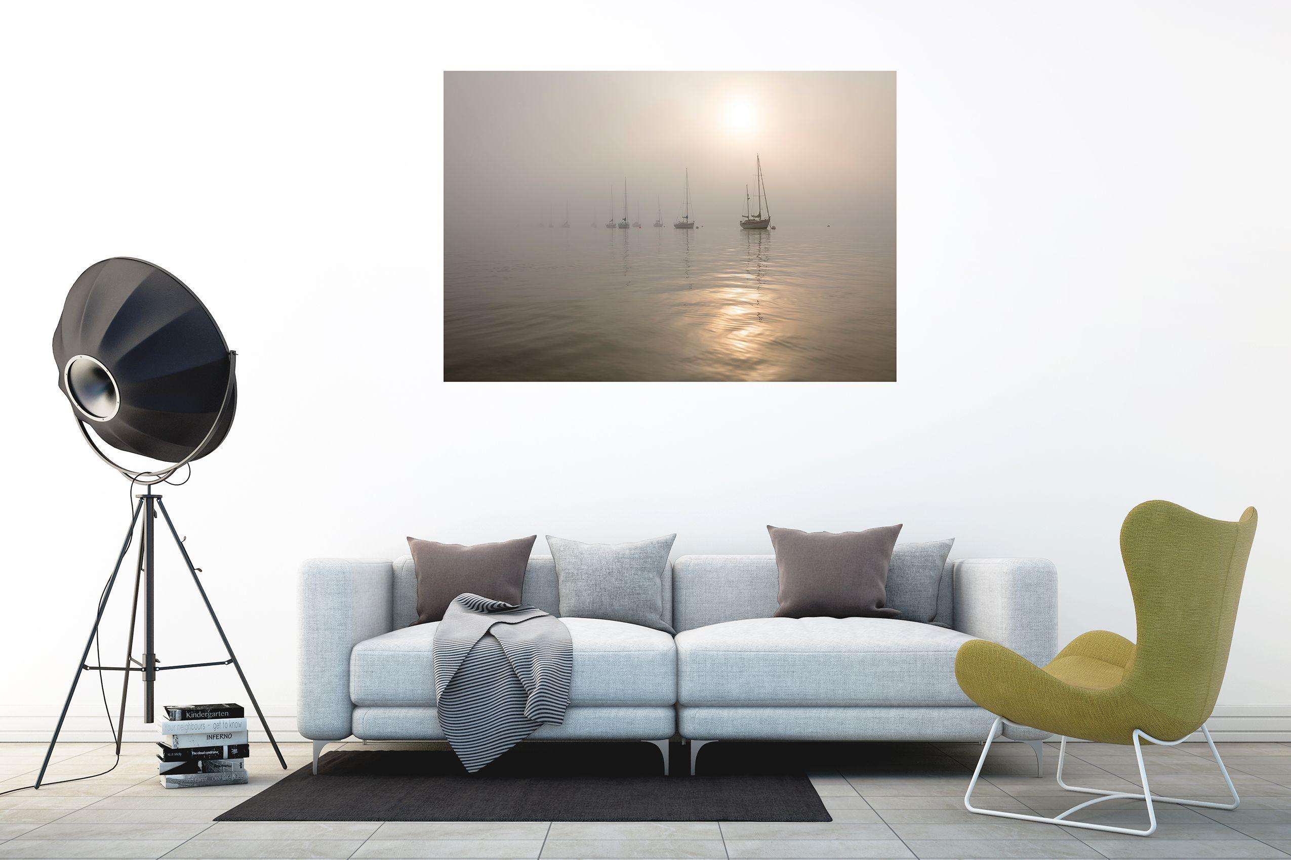WATERWORLD 19. / Metallausgabe, Fotografie, C-Typ, C-Typ – Photograph von Andrew Lever