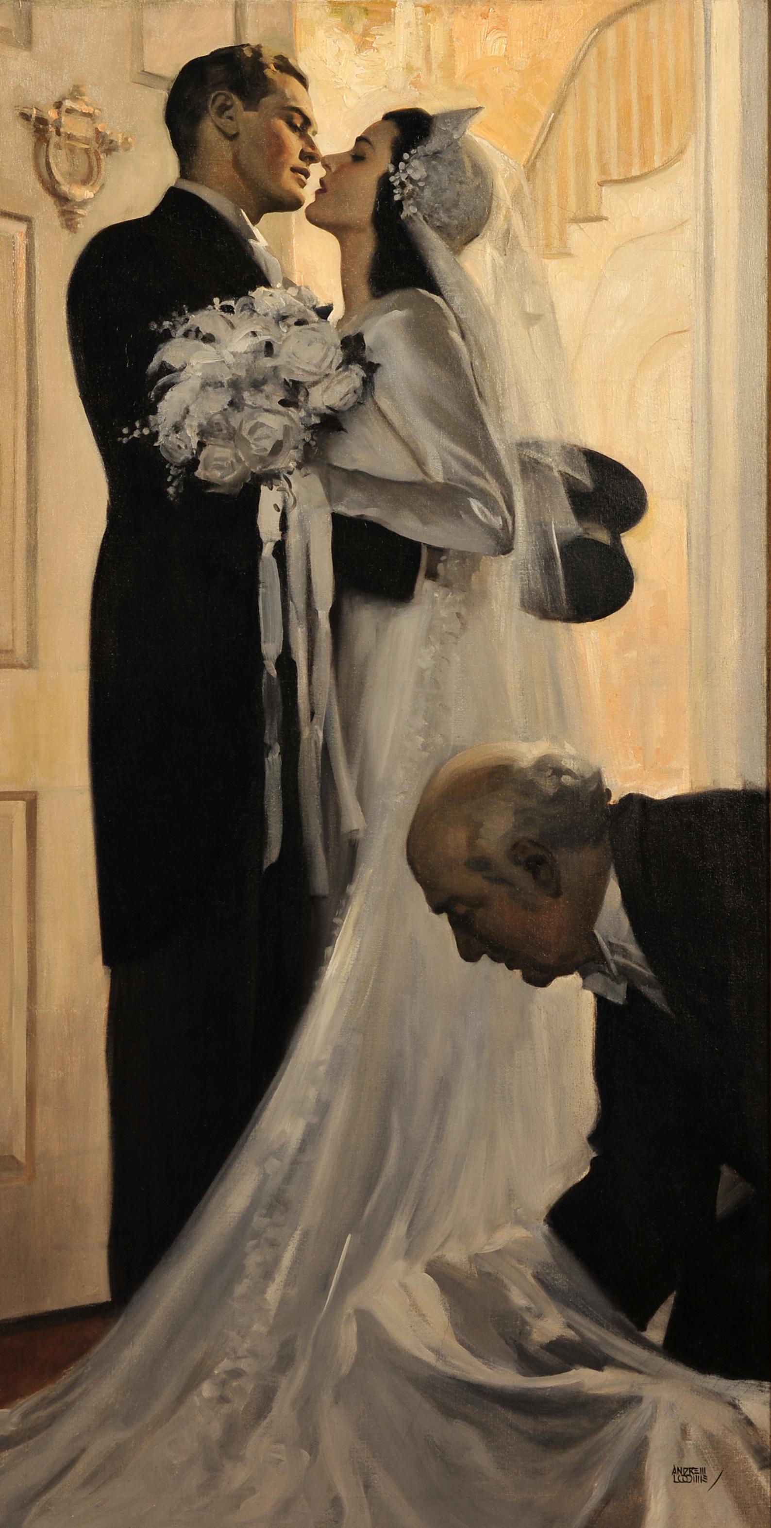 The Wedding - Painting by Andrew Loomis