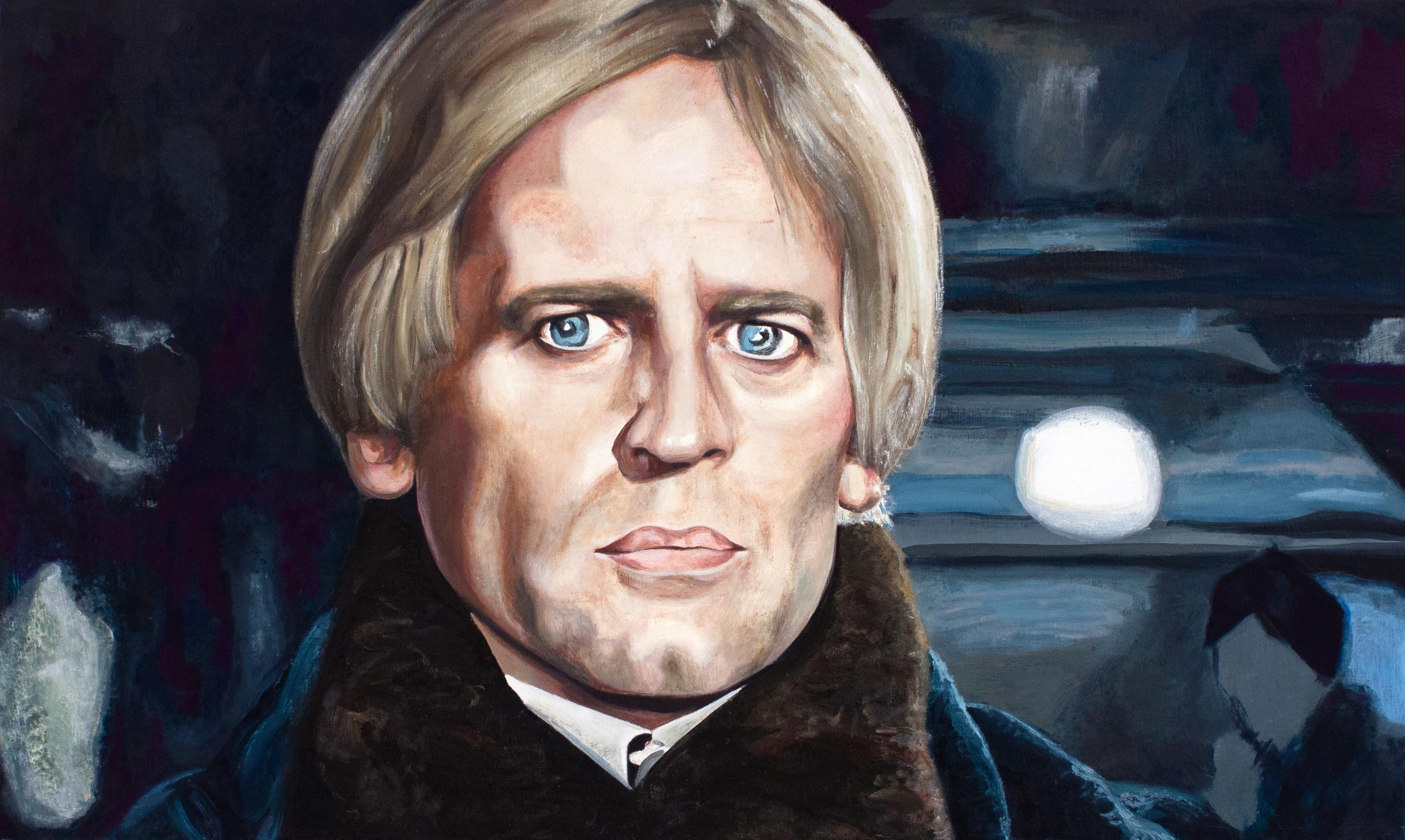 Figurative Painting di Andrew Lyman - Klaus Kinski