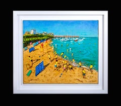 School Trip, New Quay, Wales, July, 2013  by ANDREW MACARA