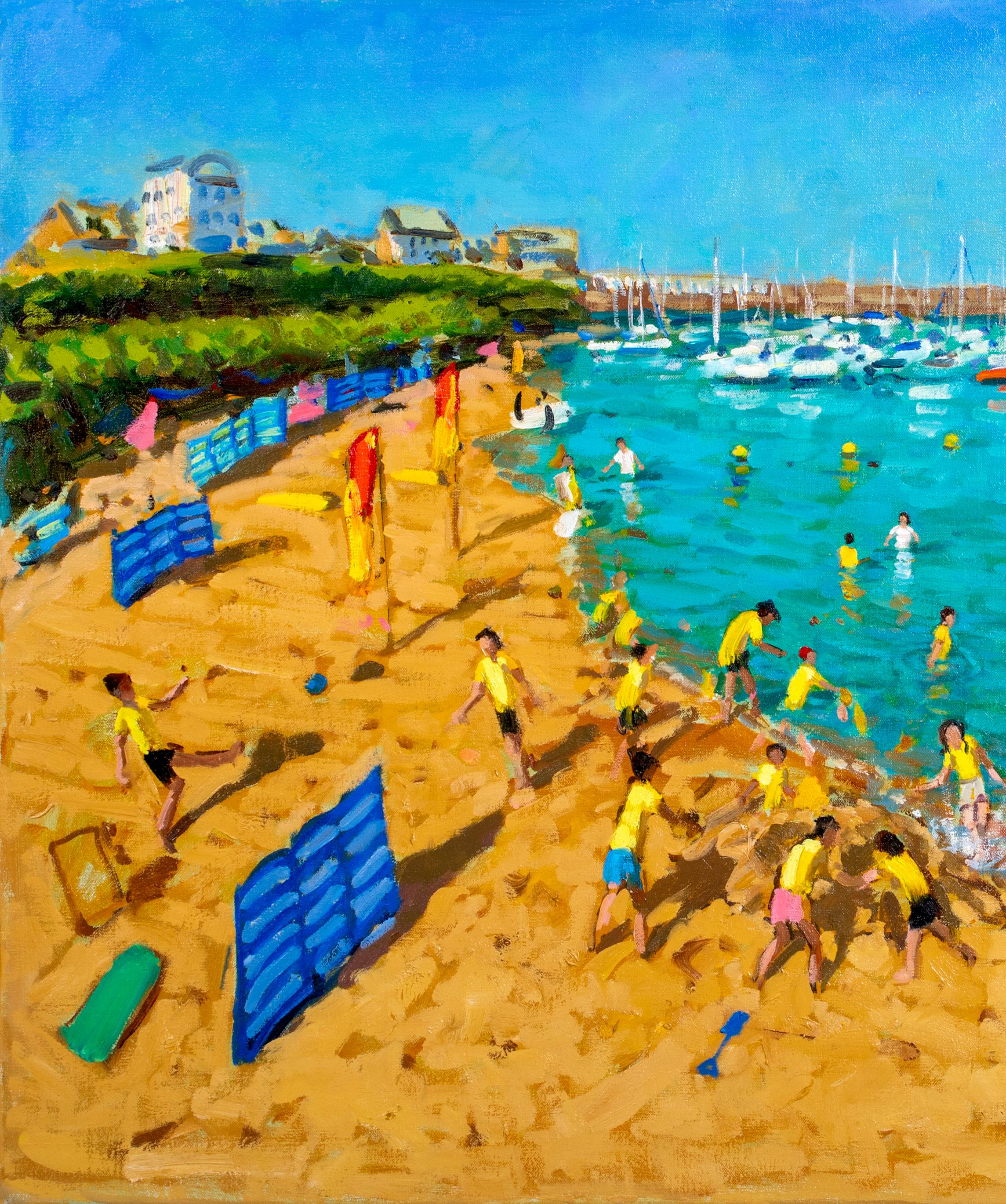 School Trip, New Quay, Wales, July, 2013  by ANDREW MACARA   For Sale 3