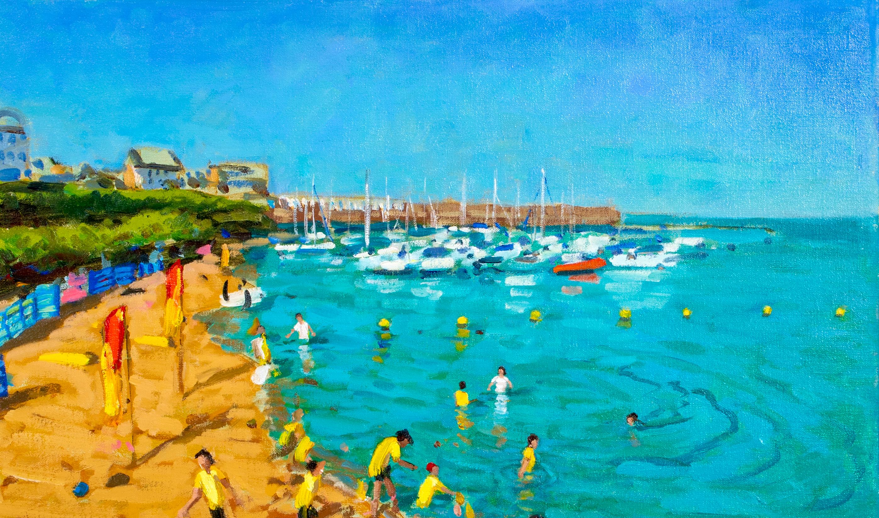 School Trip, New Quay, Wales, July, 2013  by ANDREW MACARA   For Sale 4
