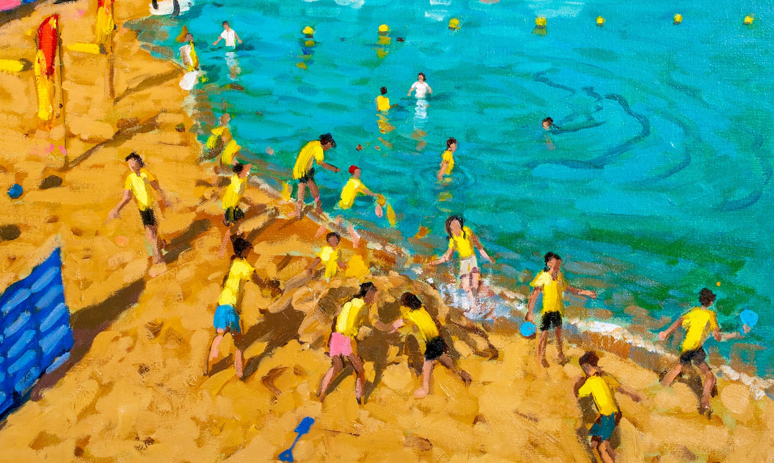 School Trip, New Quay, Wales, July, 2013  by ANDREW MACARA   For Sale 5