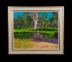 The Cricket Match, Botanical Gardens, Dominica, Grenadines, West Indies, 2001