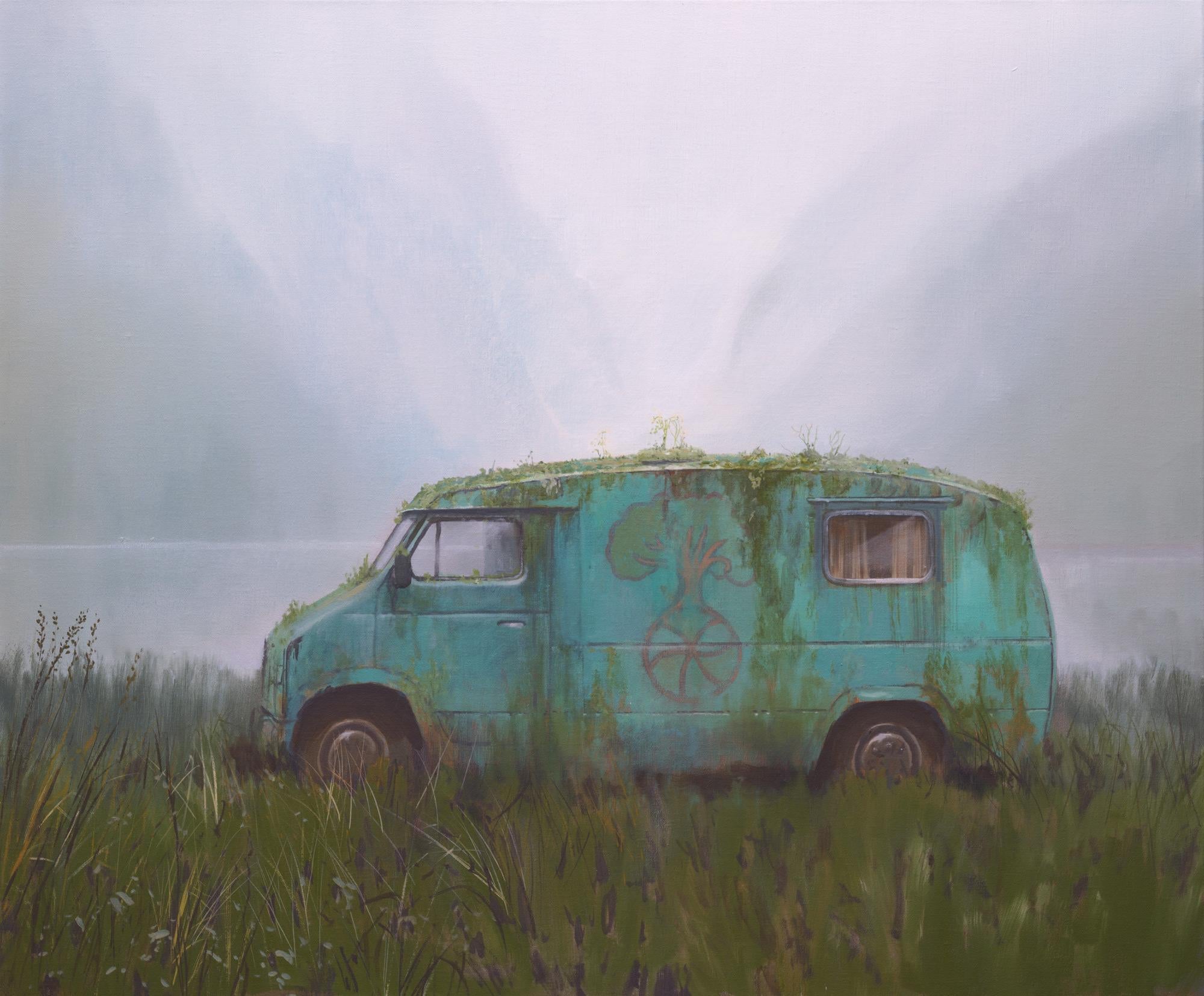 Andrew McIntosh Landscape Painting – Yggdrasil