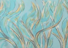 Alberi a Ranchitos II, New Mexico, 1970 Litografia a colori Paesaggio con alberi