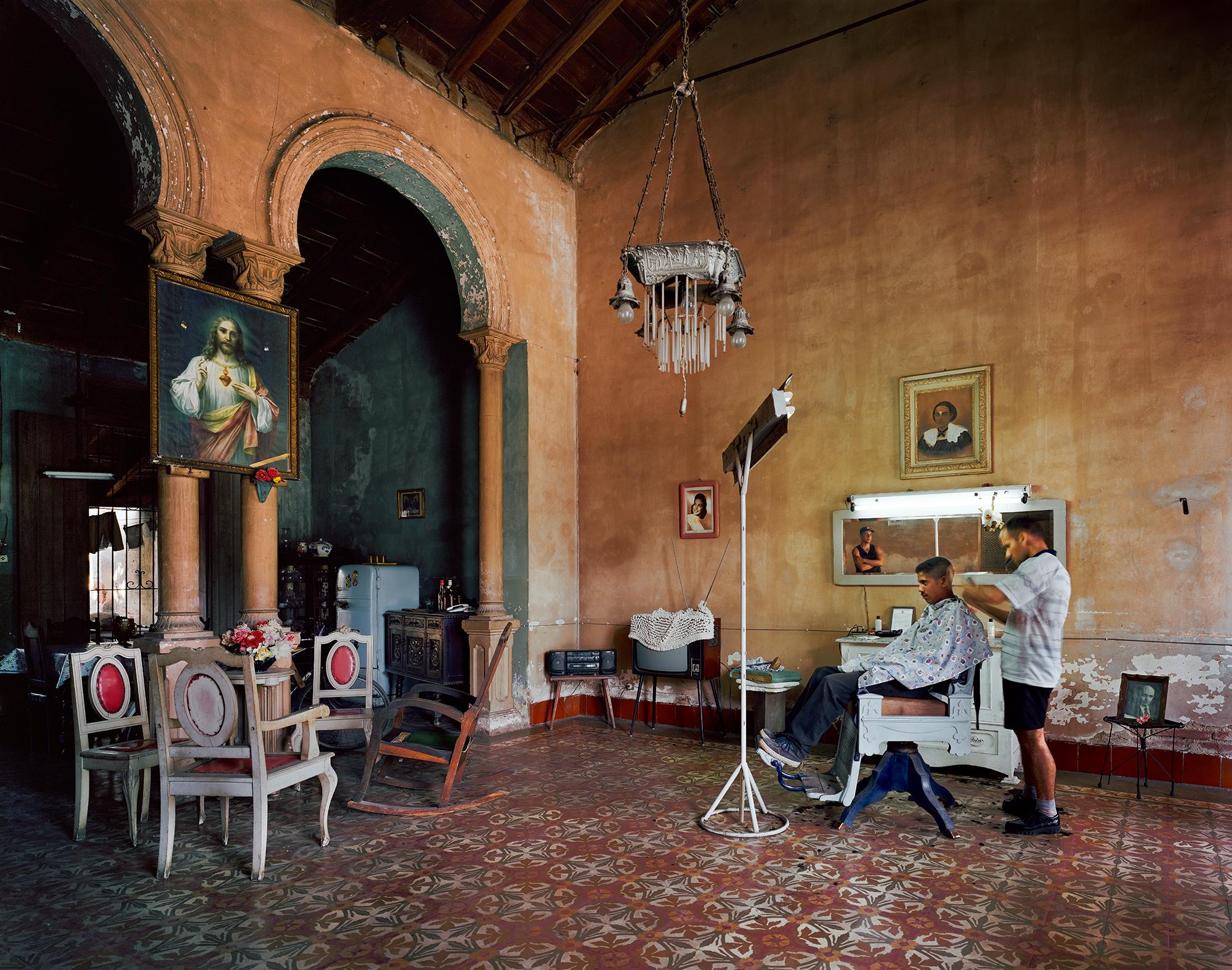 Andrew Moore - BarberMayito, Photography 2013, Printed After